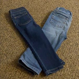 Polo jeans 2 pair of 24months light and dark blue